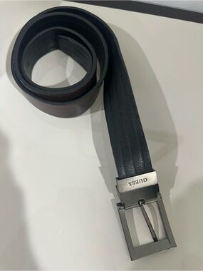 Guess Reversible Men's Belt Brown & Black Waist 38-40